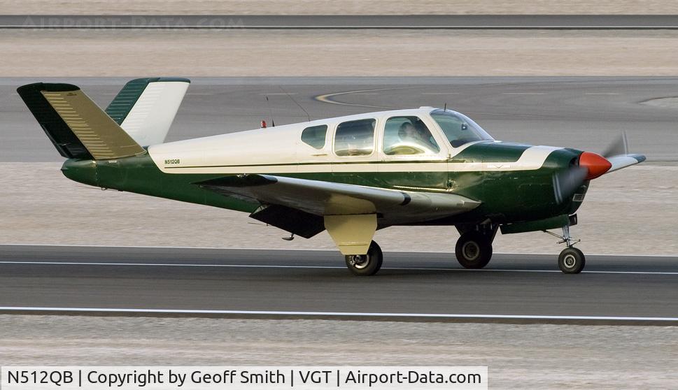 N512QB, 1953 Beech D35 C/N D-3596, 1953 Beech D35