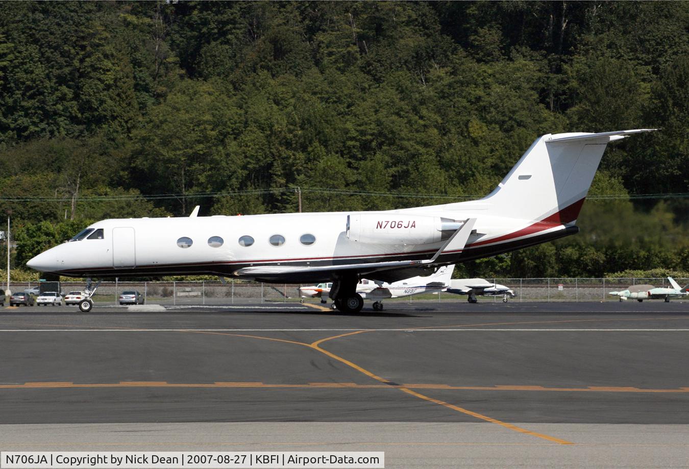 N706JA, 1981 Gulfstream American G-1159A Gulfstream III C/N 322, KBFI