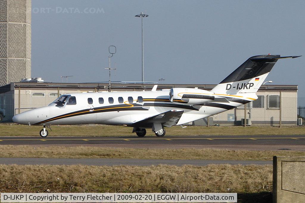 D-IJKP, 2008 Cessna 525A CitationJet CJ2 C/N 525A-0433, Recently delivered aircraft at Luton