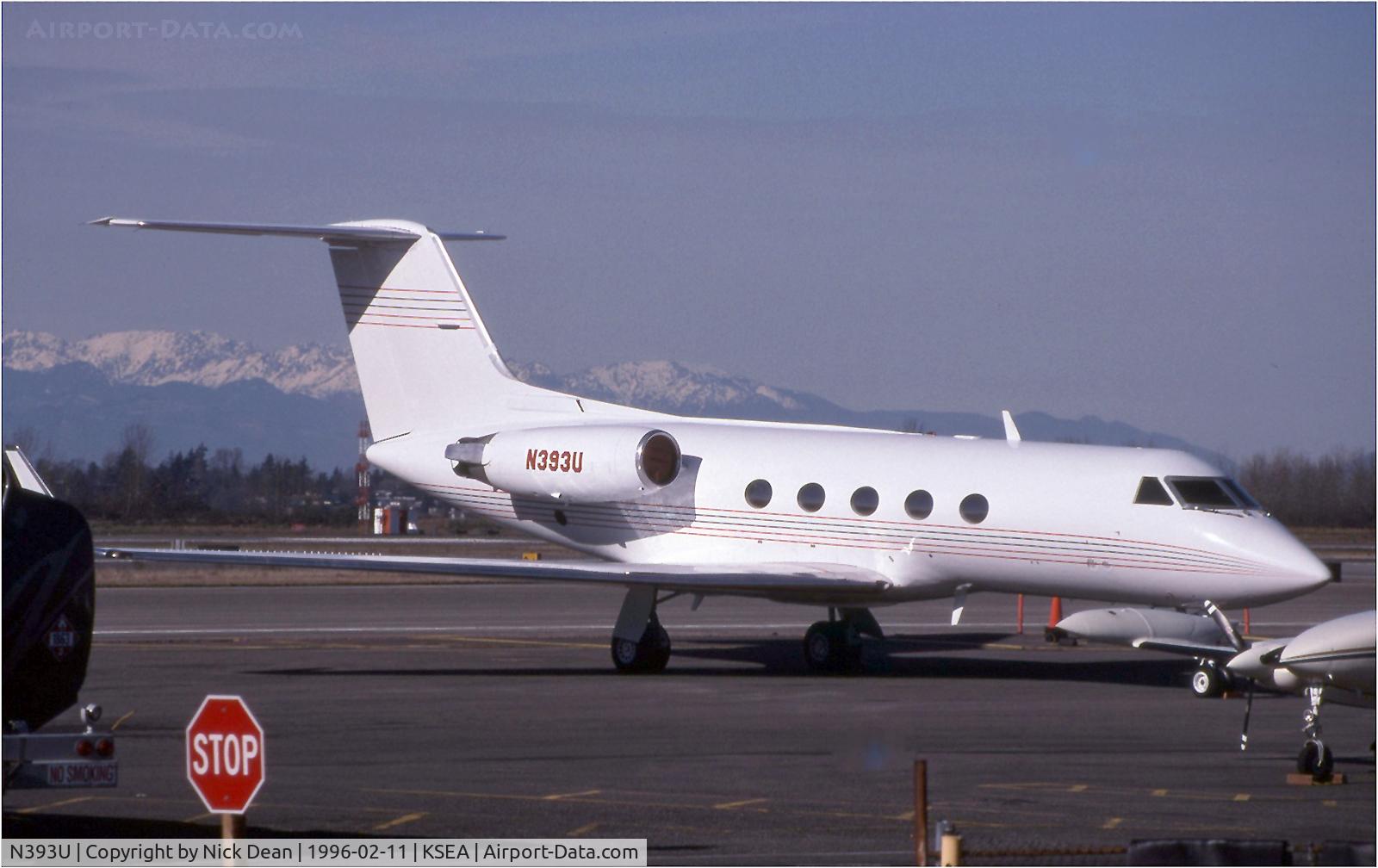 N393U, 1981 Grumman G1159A Gulfstream III C/N 325, KSEA