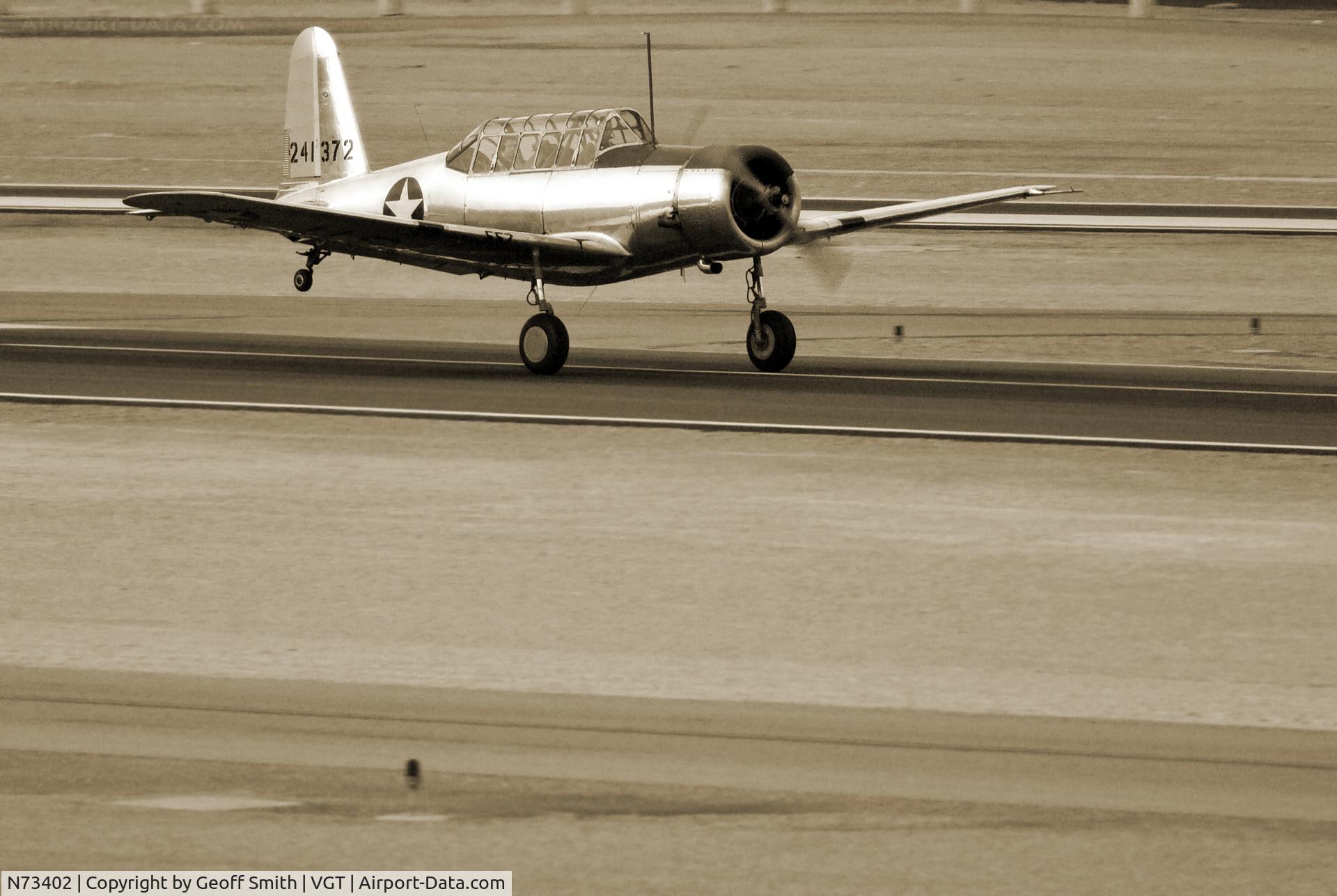 N73402, 1943 Consolidated Vultee BT-15 C/N 8516, 1943 Consolidated Vultee BT-15