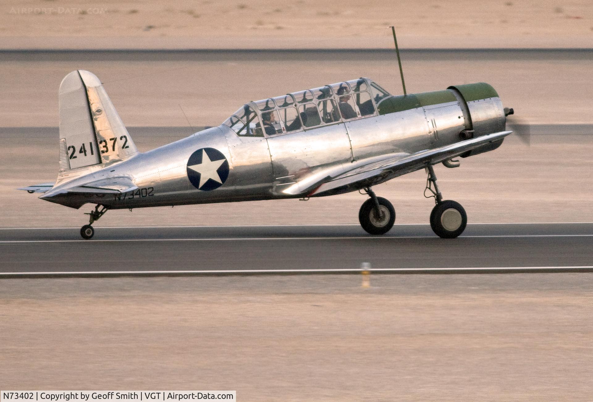 N73402, 1943 Consolidated Vultee BT-15 C/N 8516, 1943 Consolidated Vultee BT-15