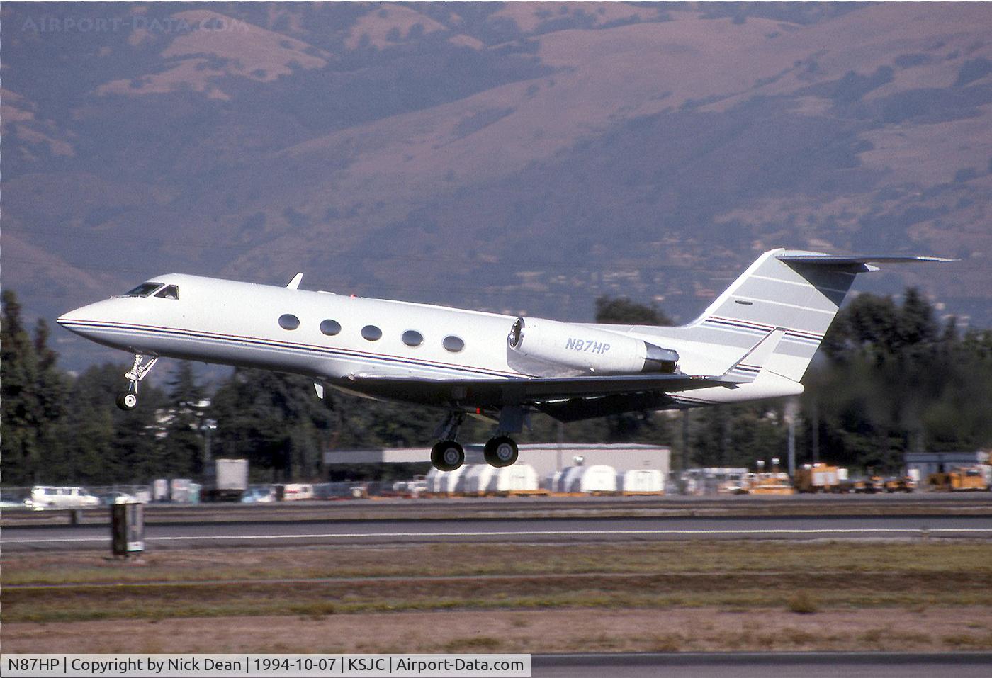 N87HP, 1981 Grumman G1159A Gulfstream III C/N 338, KSJC