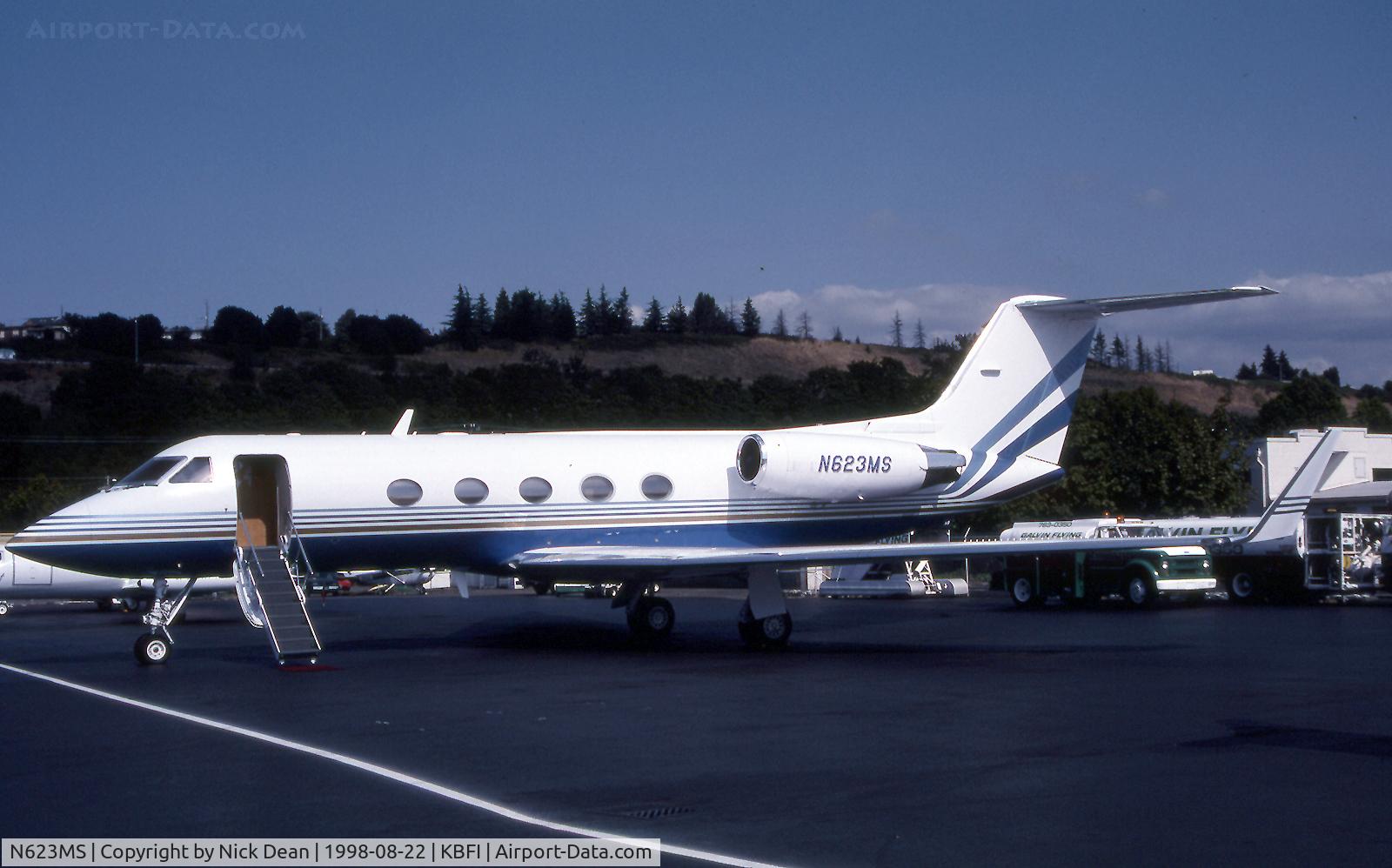 N623MS, 1982 Gulfstream American G-1159A Gulfstream III C/N 351, KBFI