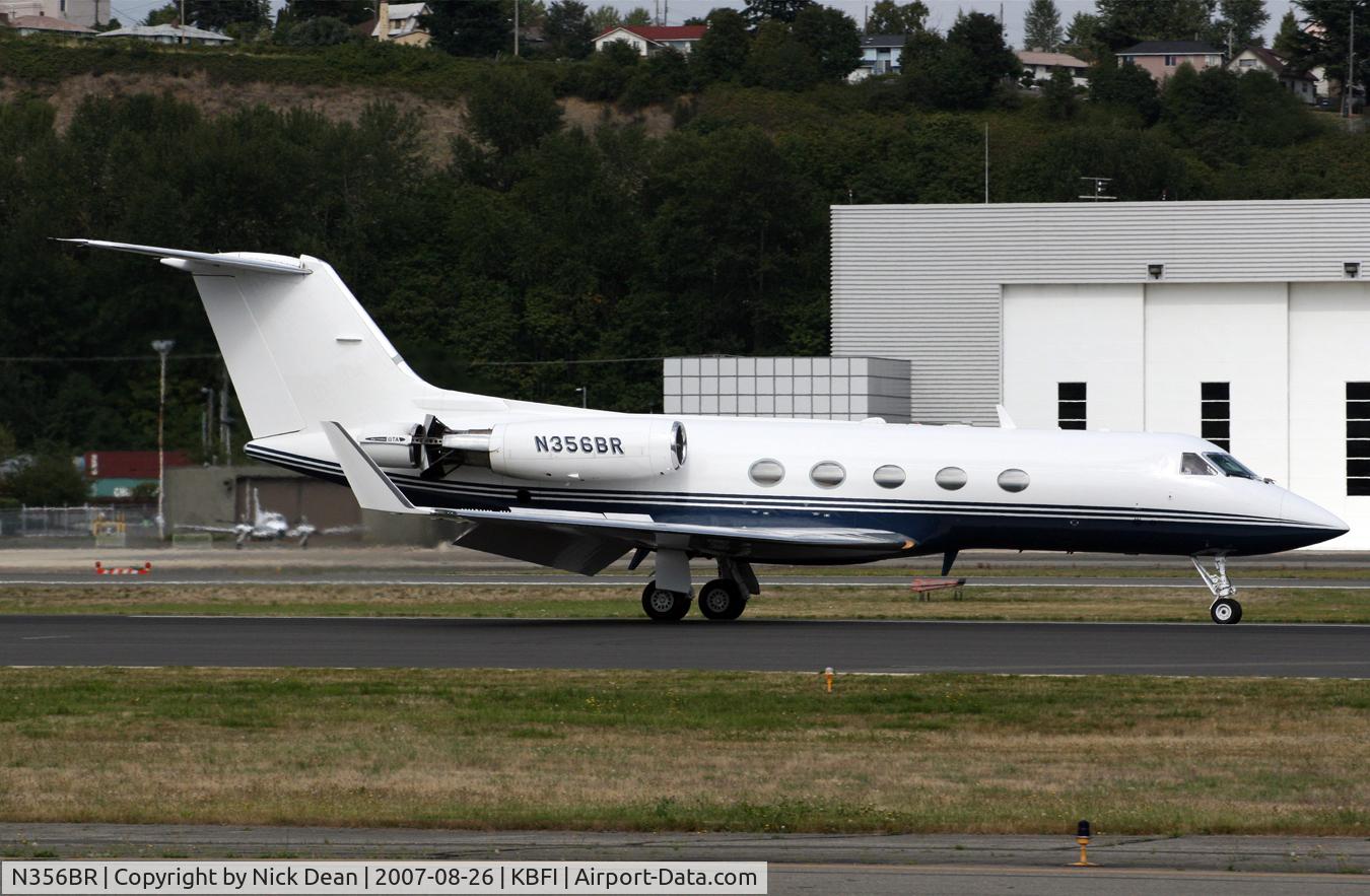 N356BR, 1982 Gulfstream G-1159A Gulfstream III C/N 356, KBFI