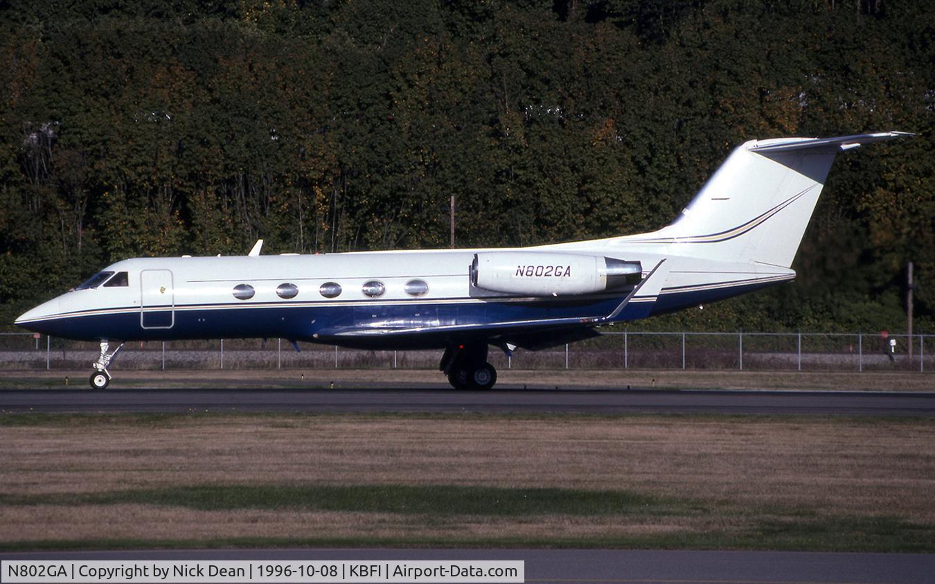 N802GA, 1982 Grumman G1159A Gulfstream III C/N 357, KBFI