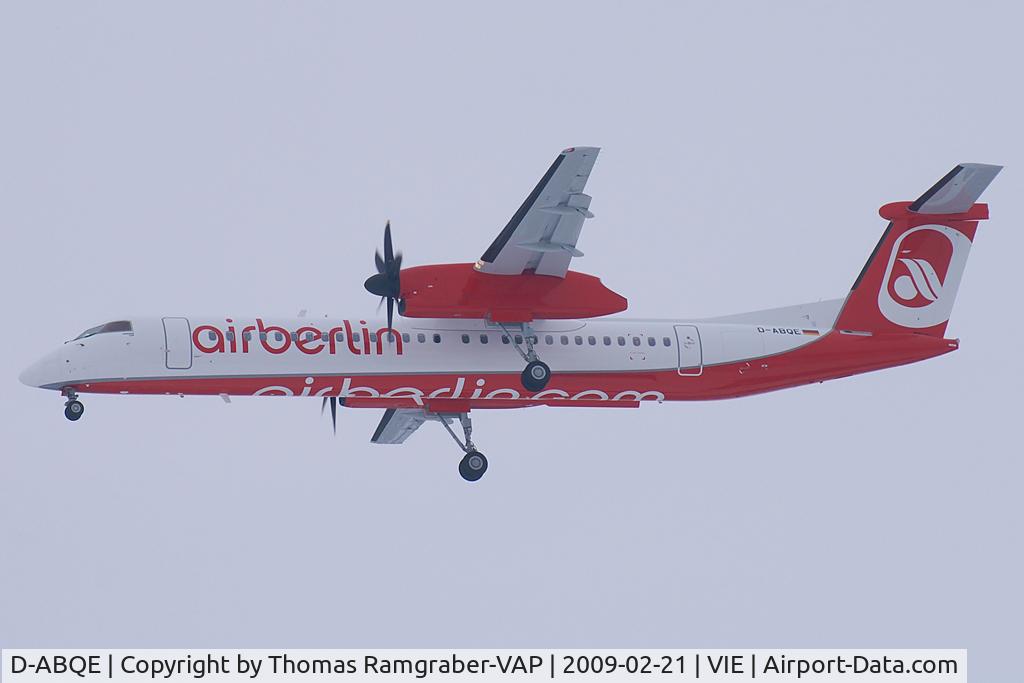 D-ABQE, 2009 De Havilland Canada DHC-8-402Q Dash 8 C/N 4239, Air Berlin DeHavilland Canada Dash 8-400
