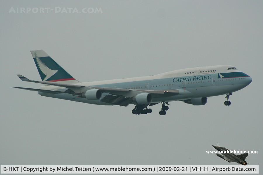 B-HKT, 1992 Boeing 747-412 C/N 27132, Cathay Pacific
