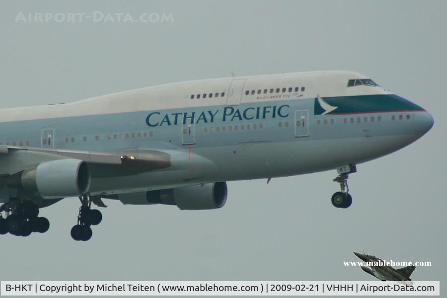 B-HKT, 1992 Boeing 747-412 C/N 27132, Cathay Pacific