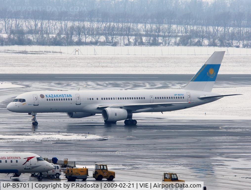 UP-B5701, 1986 Boeing 757-2M6 C/N 23454, BerkutAir State Company of Kazakhstan arrived on February 18th and left on 21th