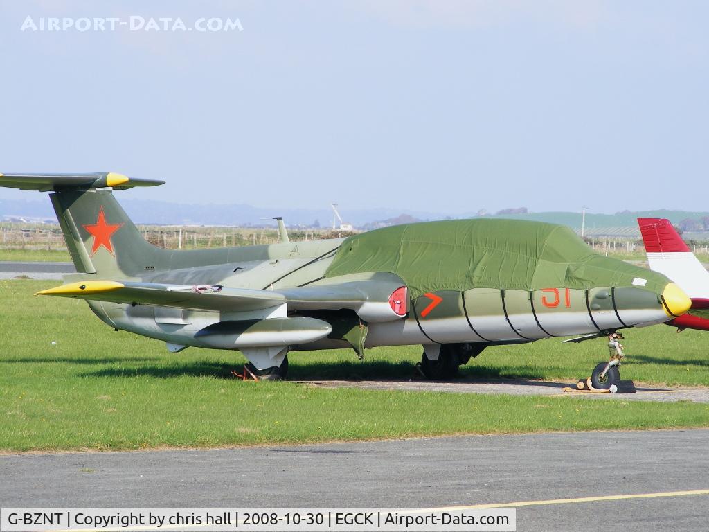 G-BZNT, 1968 Aero L-29 Delfin C/N 893019, Previous ID: ES-YLG. currently De-registered, Cancelled by CAA 10/10/2008