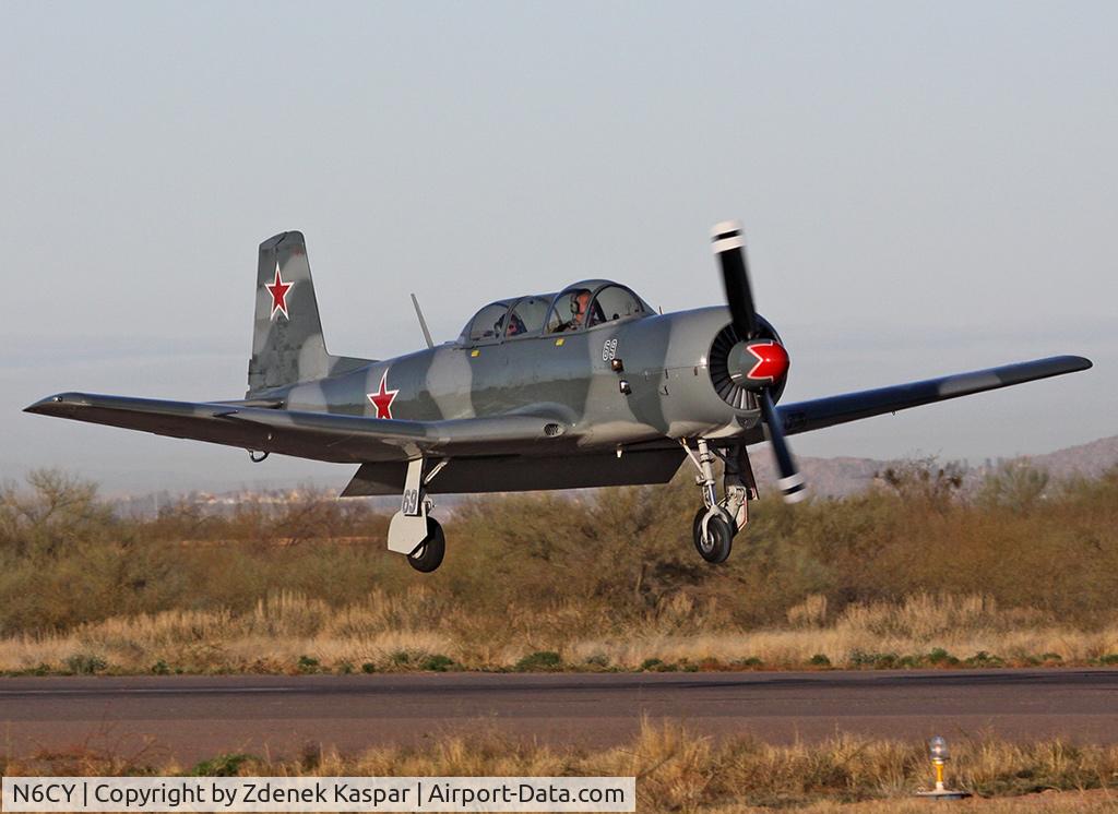 N6CY, 1976 Nanchang CJ-6 C/N 2851225, Coolidge