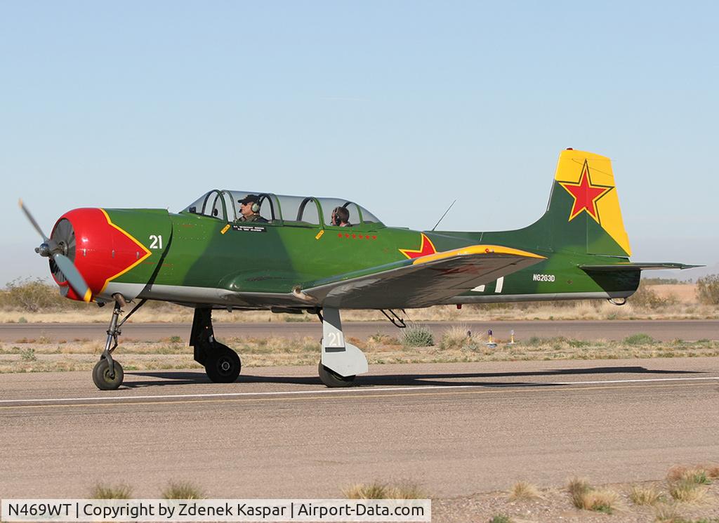 N469WT, 1985 Nanchang CJ-6A C/N 4132024, Coolidge