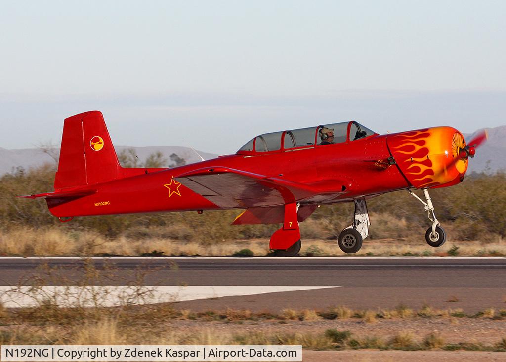N192NG, 1975 Nanchang CJ-6 C/N 3051217, Coolidge