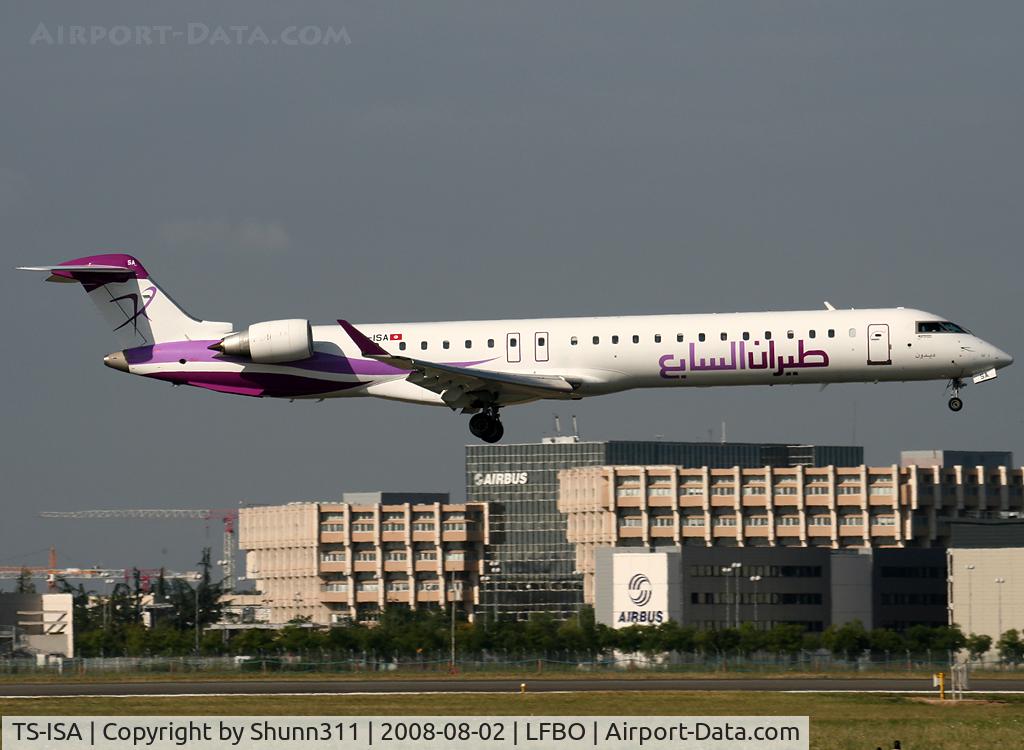 TS-ISA, 2007 Bombardier CRJ-900 (CL-600-2D24) C/N 15091, Landing rwy 32R