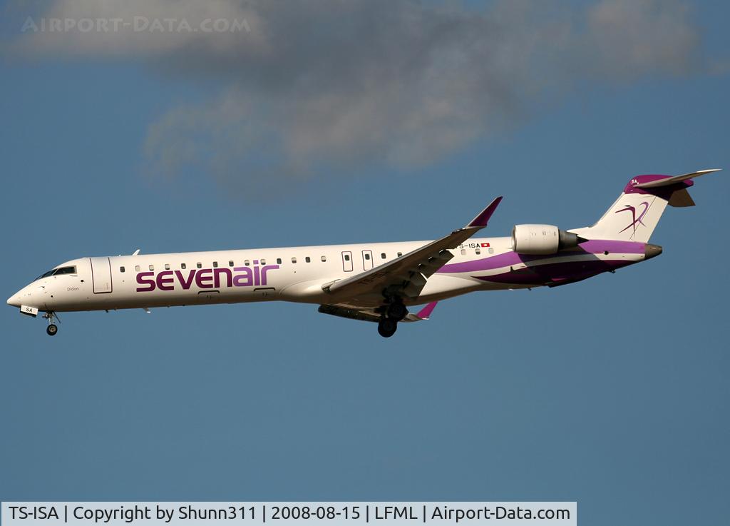 TS-ISA, 2007 Bombardier CRJ-900 (CL-600-2D24) C/N 15091, Landing 32R