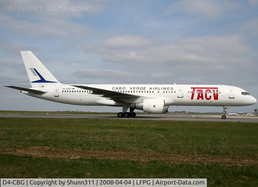 D4-CBG, 1996 Boeing 757-2Q8 C/N 27599, Taxiing to his gate...