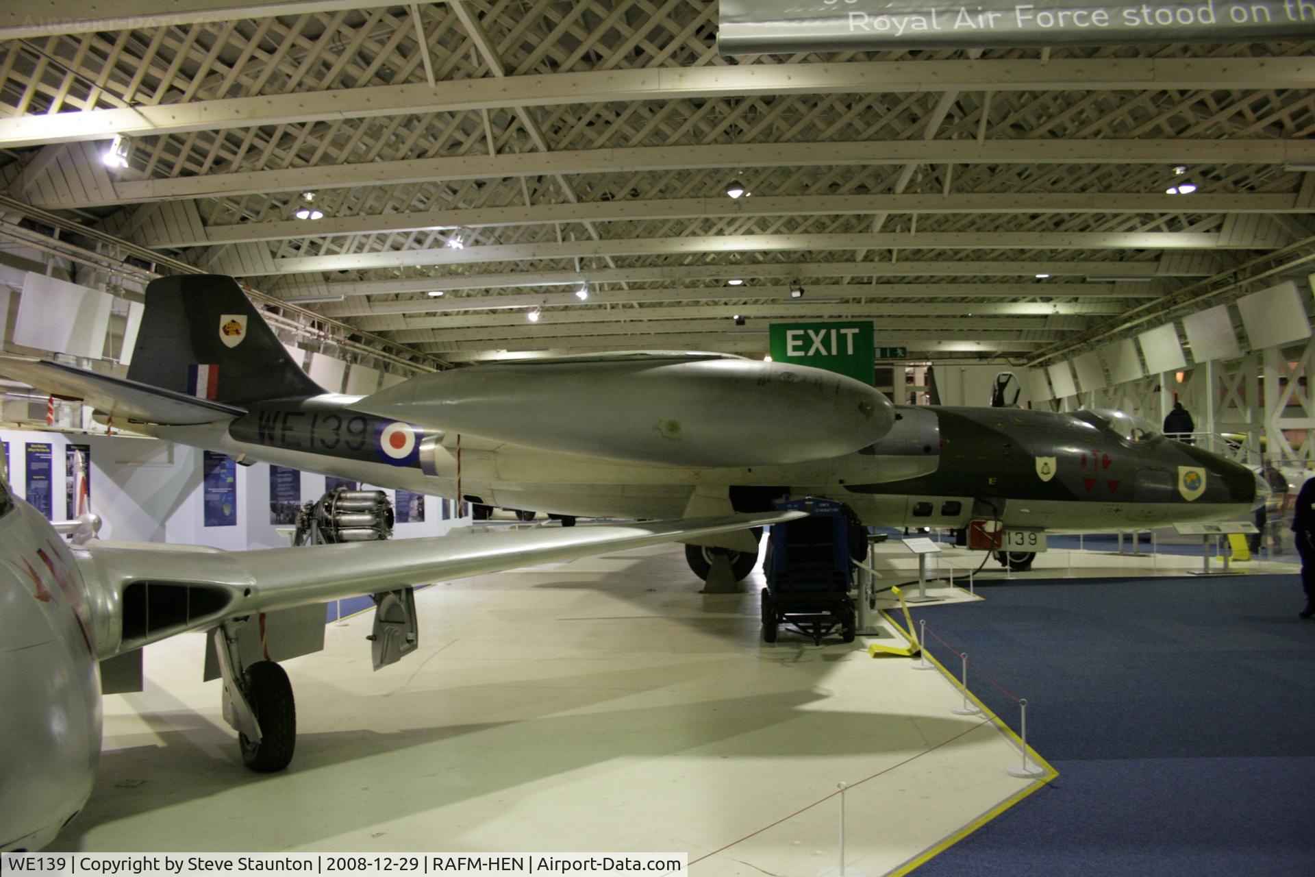 WE139, 1953 English Electric Canberra PR.3 C/N EEP71110, Taken at the RAF Museum, Hendon. December 2008