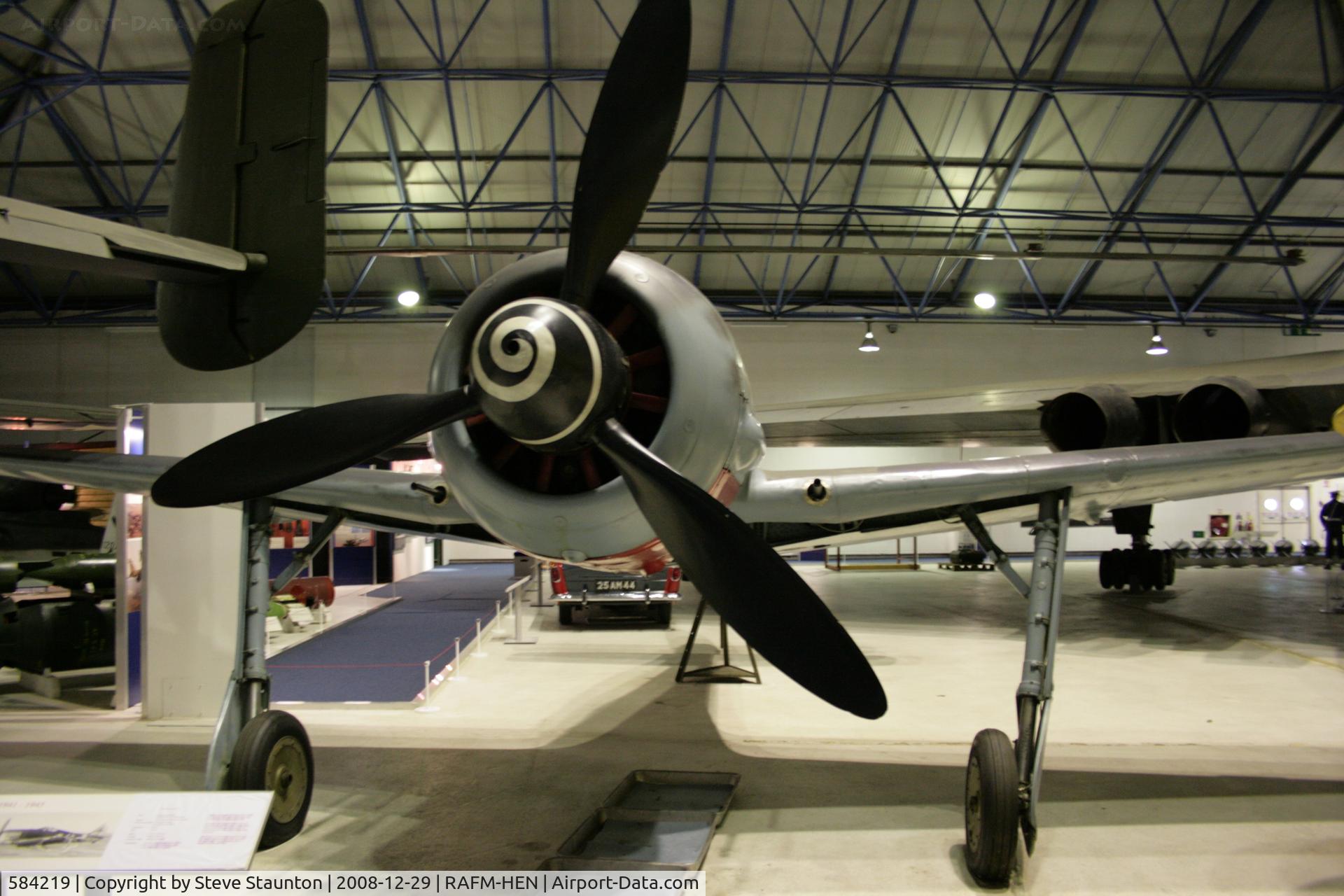 584219, Focke-Wulf Fw-190F-8/U1 C/N 584219, Taken at the RAF Museum, Hendon. December 2008