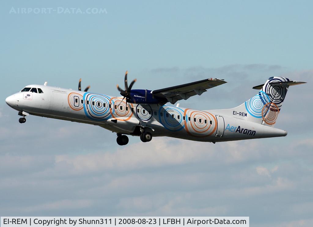 EI-REM, 2007 ATR 72-212A C/N 760, On take off...