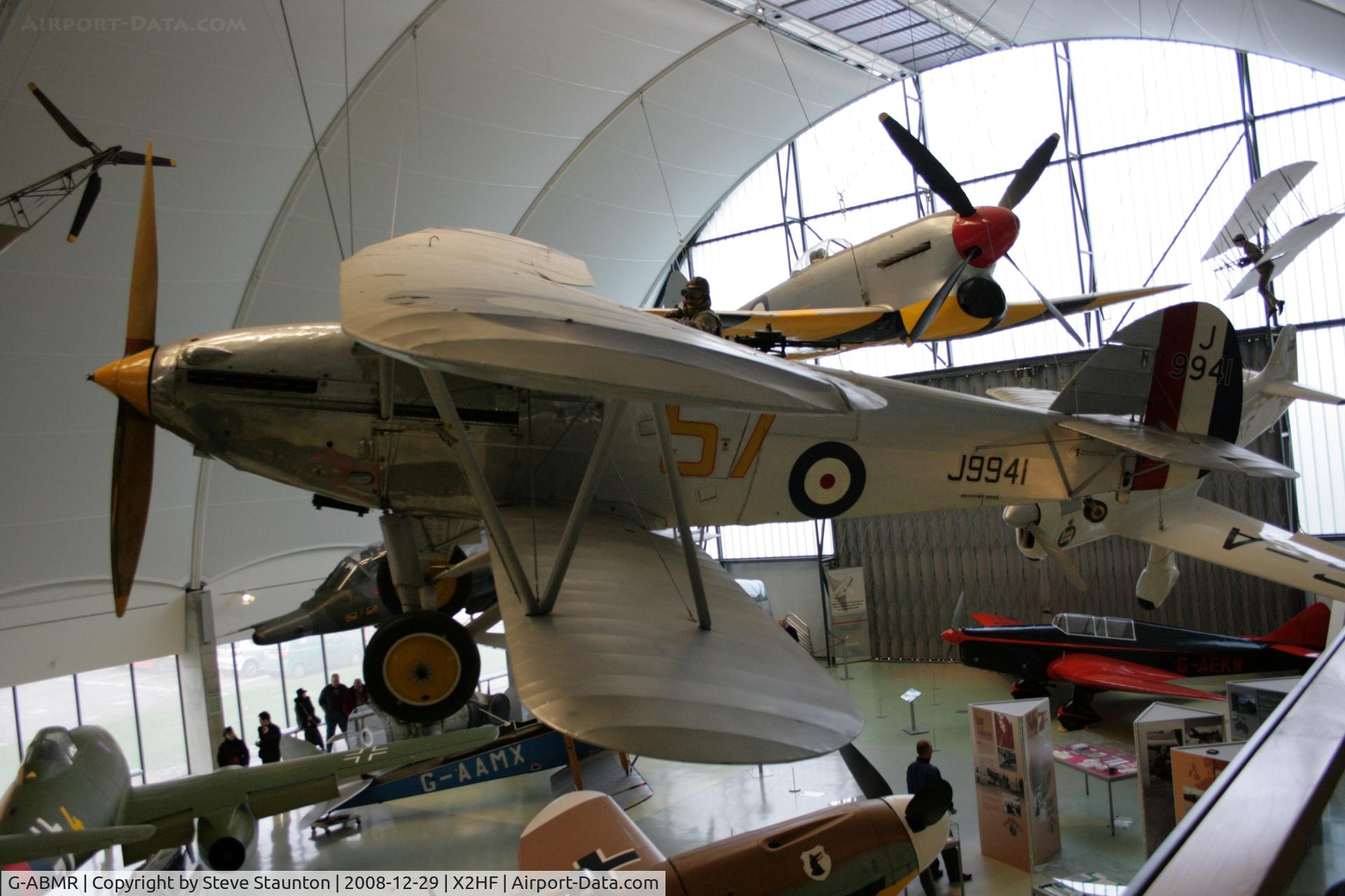 G-ABMR, 1931 Hawker Hart C/N HH1, Taken at the RAF Museum, Hendon. December 2008