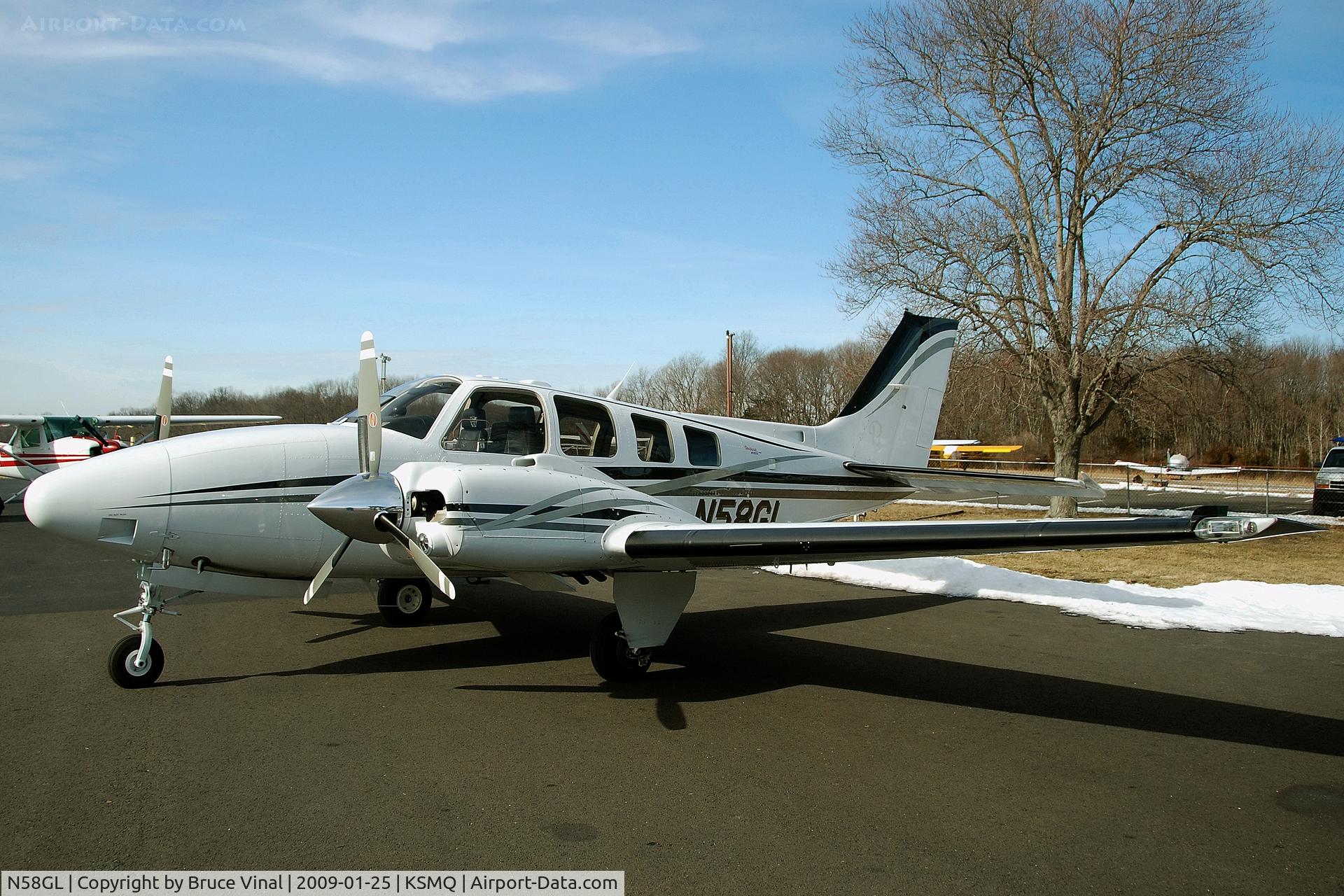 N58GL, 2007 Raytheon Aircraft Company G58 Baron Baron C/N TH-2176, Baron fueled and ready to go