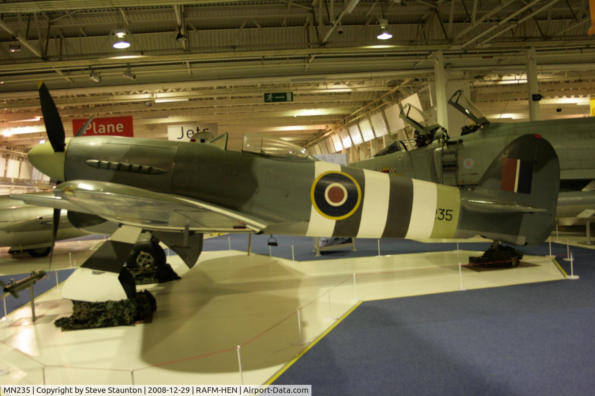 MN235, Hawker Typhoon IIB C/N Not found MN235, Taken at the RAF Museum, Hendon. December 2008