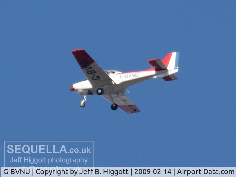 G-BVNU, 1994 FLS Aerospace Sprint Club C/N 004, Over Felixstowe Ferry, Suffolk.