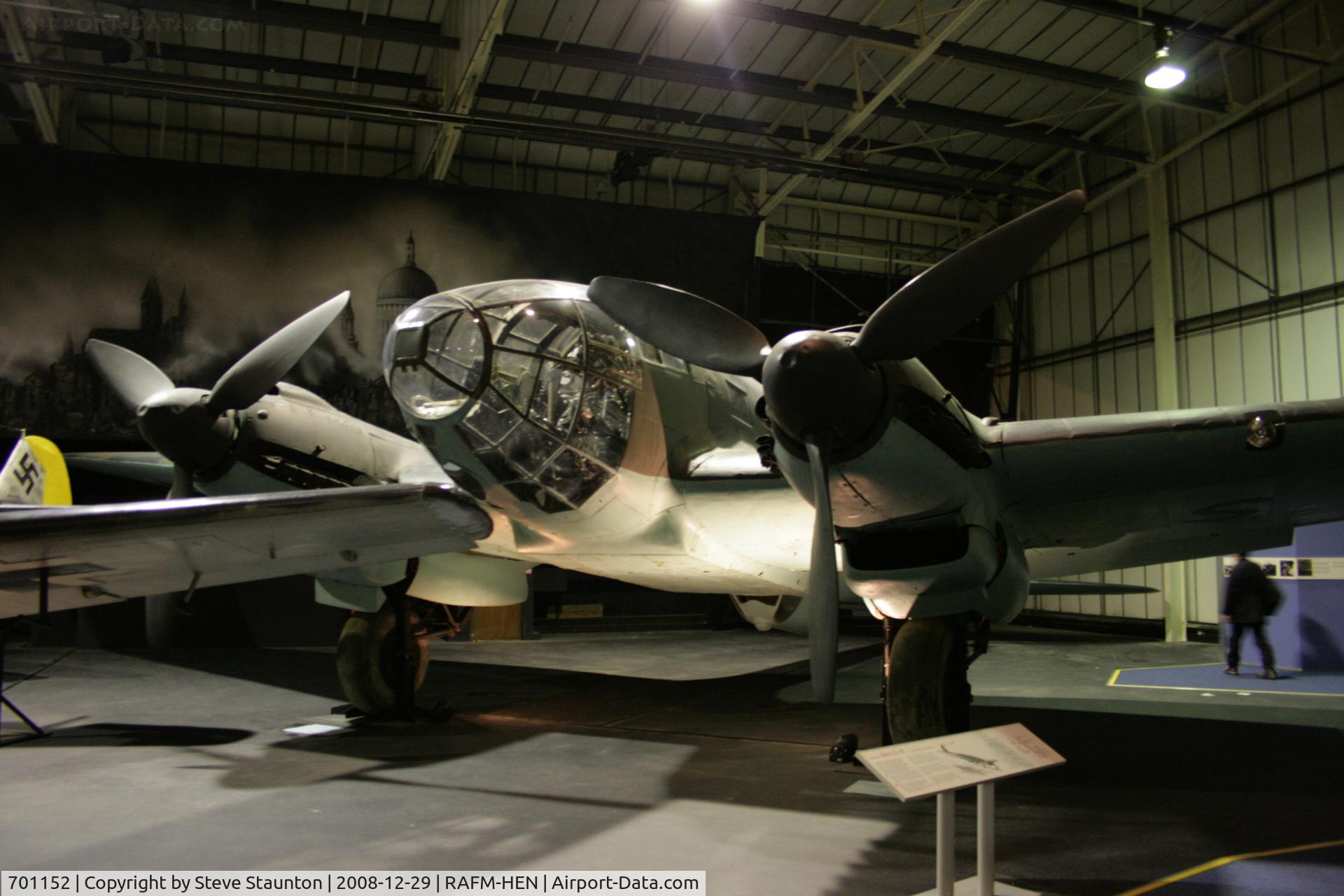 701152, Heinkel He-111H-20 C/N 701152, Taken at the RAF Museum, Hendon. December 2008