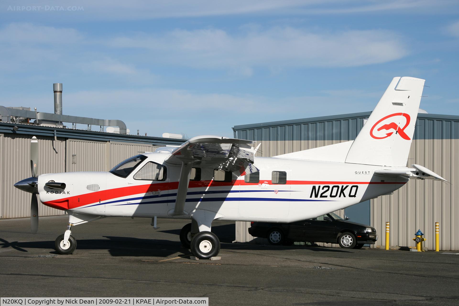 N20KQ, 2009 Quest Kodiak 100 C/N 100-0010, KPAE