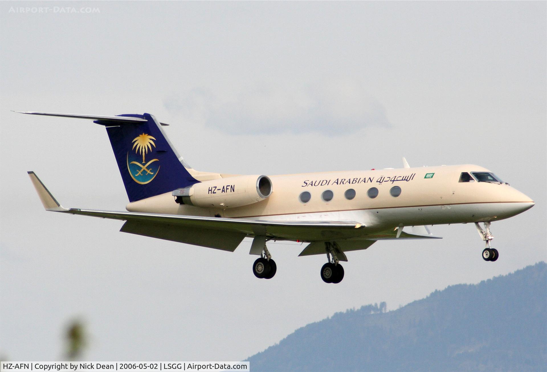 HZ-AFN, 1982 Grumman G1159A Gulfstream III C/N 364, LSGG