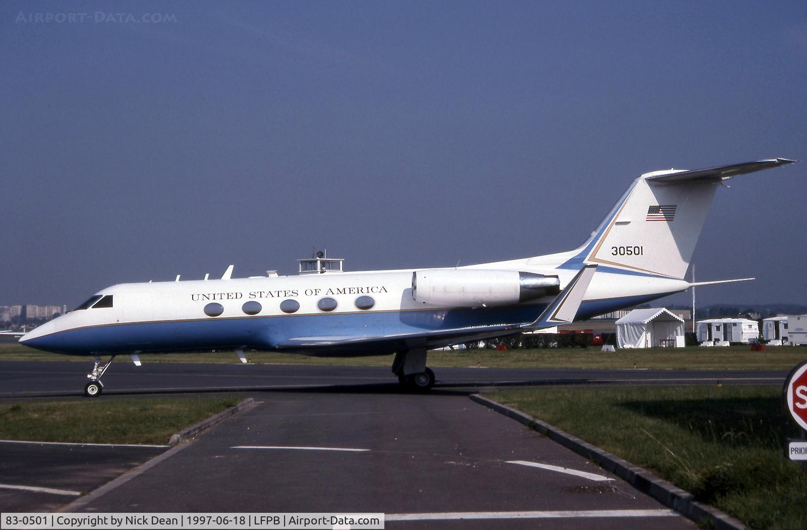 83-0501, 1983 Grumman C-20A Gulfstream III C/N 383, Paris Le Bourget