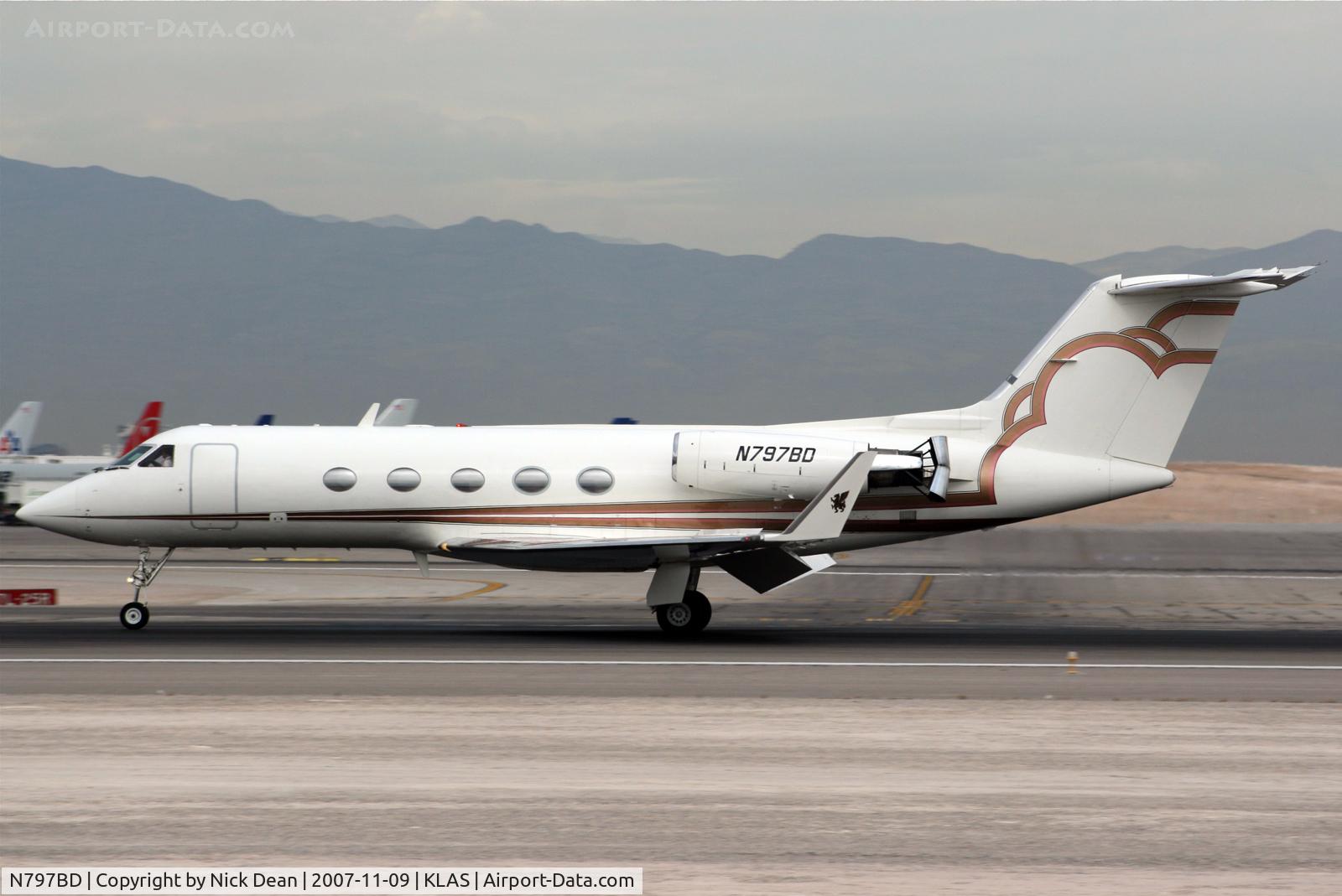 N797BD, 1983 Gulfstream American G-1159A Gulfstream III C/N 388, KLAS