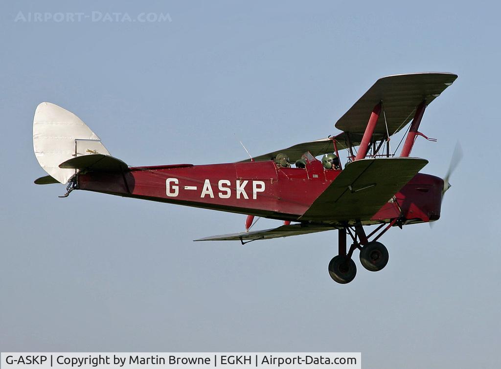 G-ASKP, 1935 De Havilland DH-82A Tiger Moth II C/N 3889, Shortly before start of restoration.