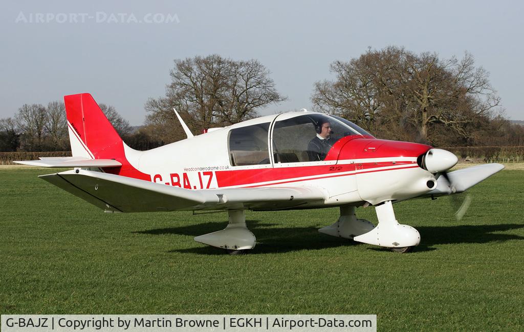G-BAJZ, 1972 Robin DR-400-108  Dauphin 2+2 C/N 759, ROBIN DR400