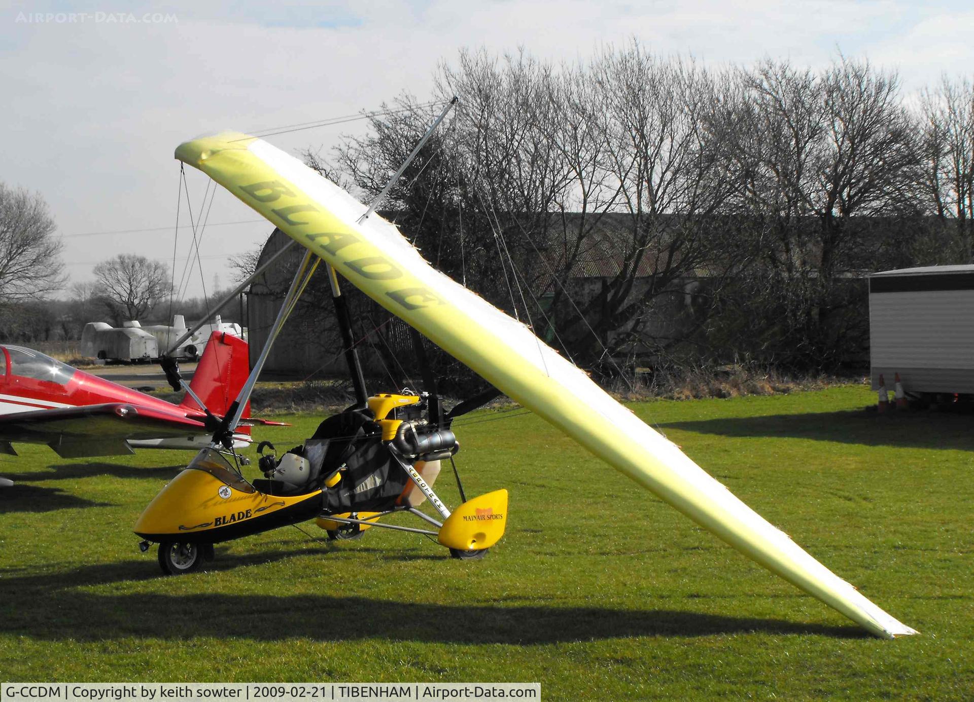 G-CCDM, 2003 Mainair Blade C/N 1352-0203-7-W1147, Visitor