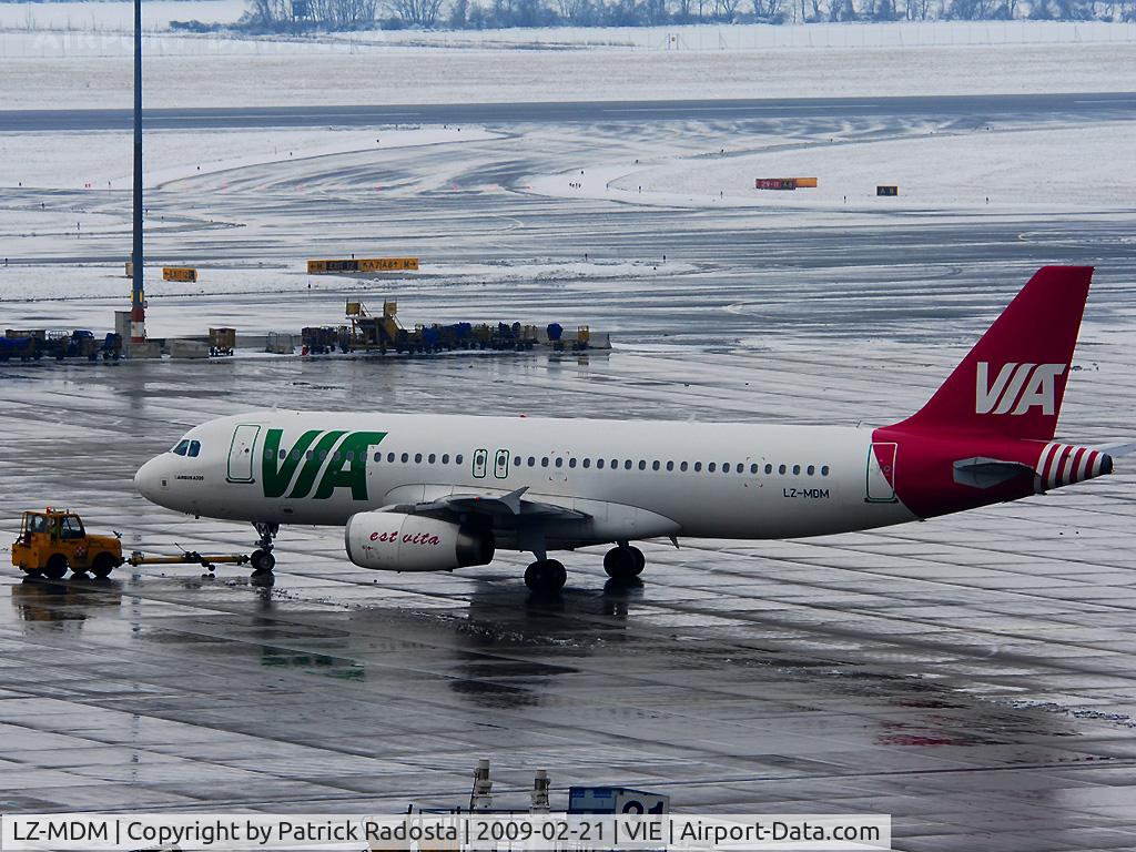 LZ-MDM, 2006 Airbus A320-214 C/N 2804, Pushing back