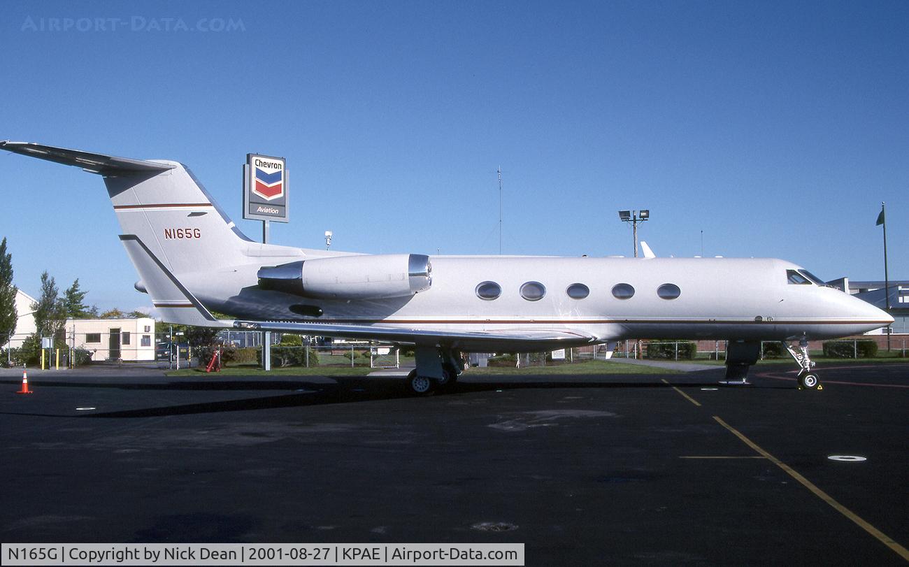 N165G, 1983 Gulfstream Aerospace G-1159A Gulfstream III C/N 414, KPAE