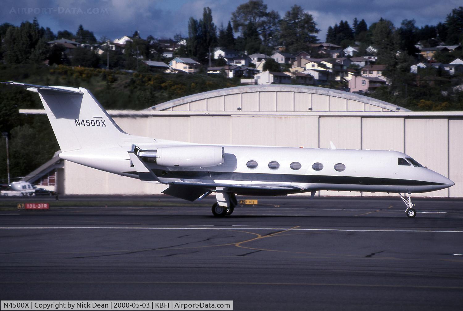 N4500X, 1984 Gulfstream Aerospace G-1159A Gulfstream III C/N 416, KBFI (Replaced by GV N5000X)