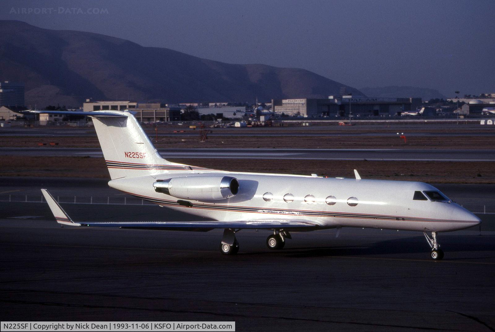N225SF, 1984 Gulfstream Aerospace G-1159A Gulfstream III C/N 423, KSFO