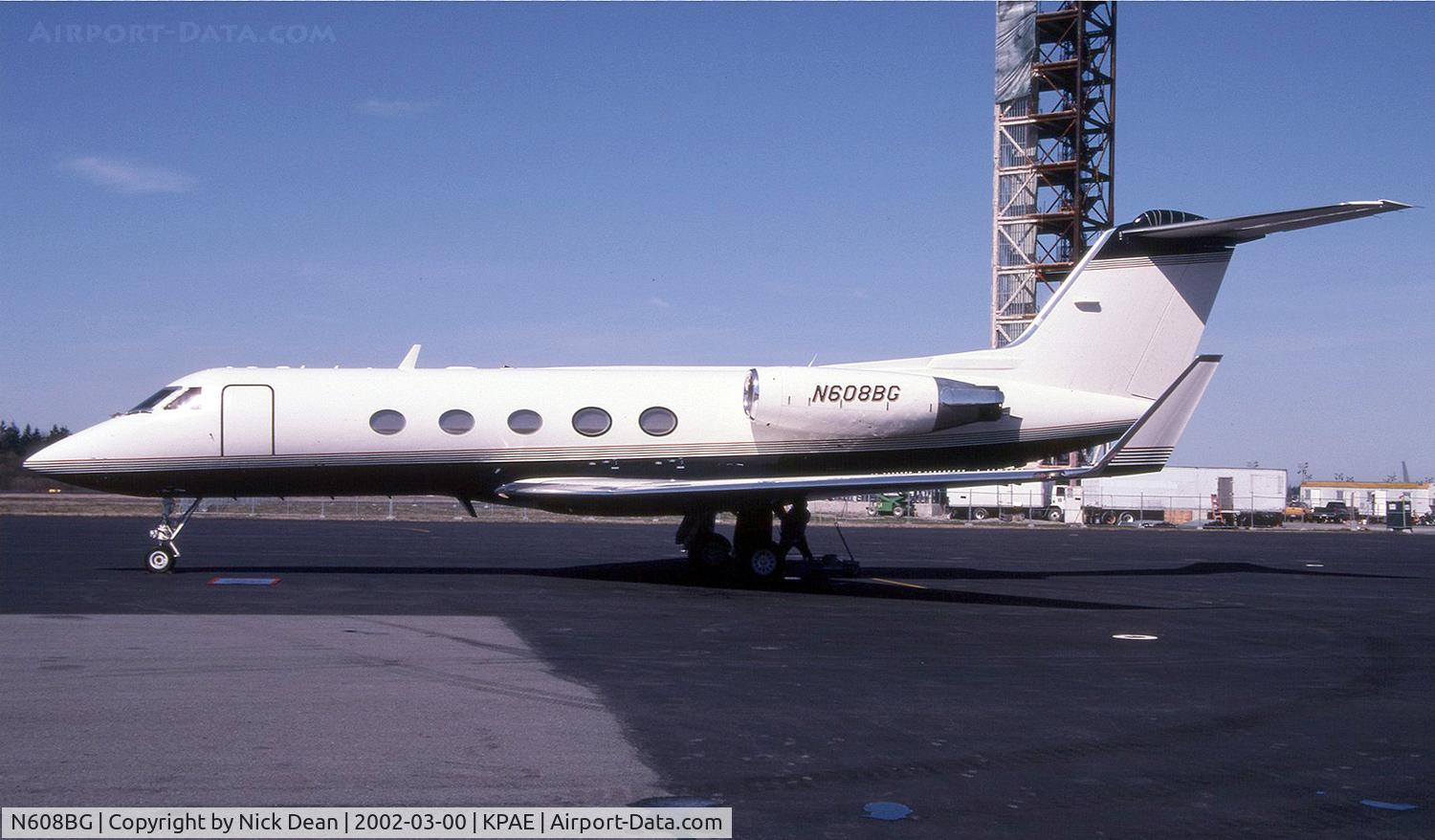 N608BG, 1984 Gulfstream Aerospace G-1159A Gulfstream III Gulfstream III C/N 430, KPAE