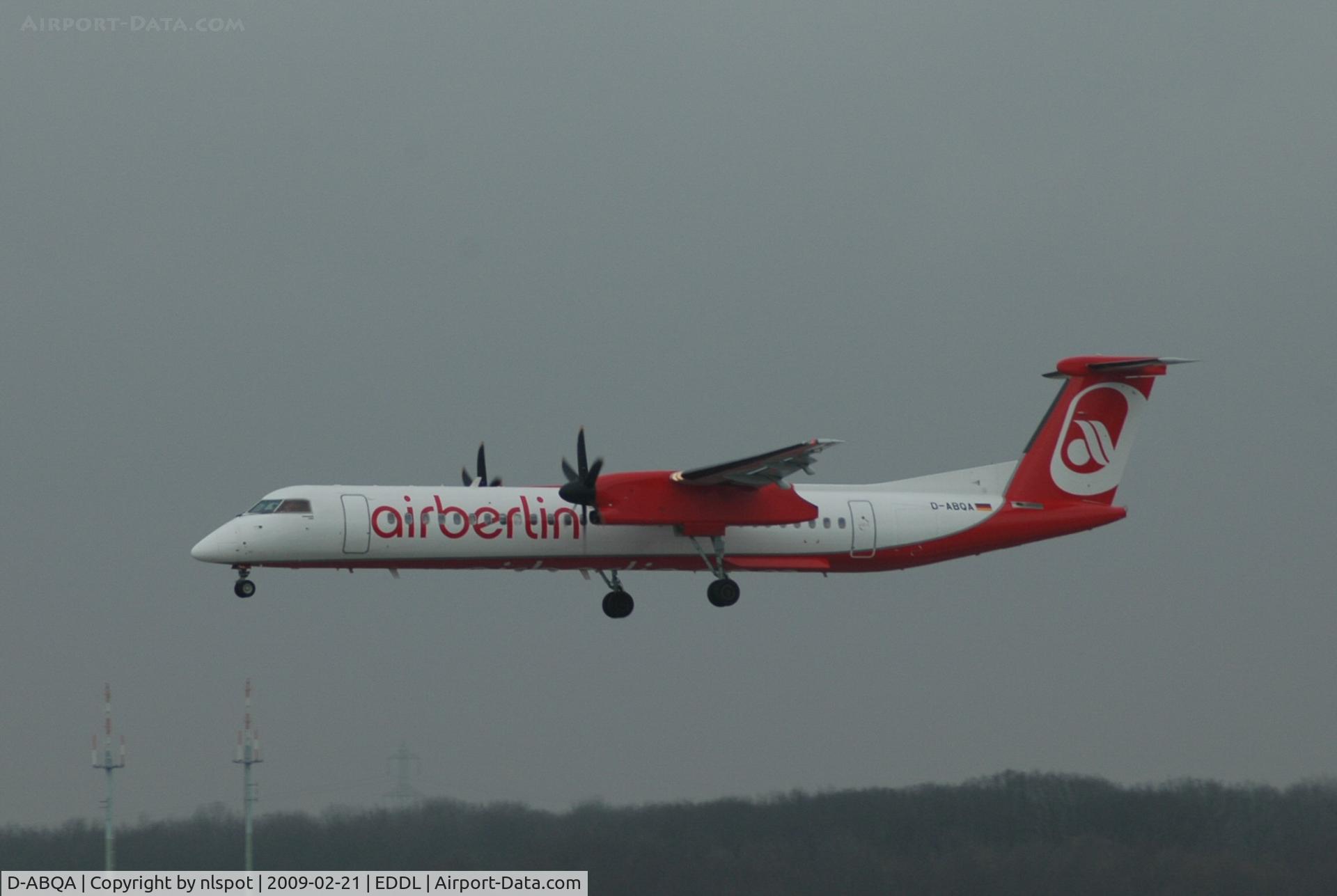 D-ABQA, 2008 De Havilland Canada DHC-8-402Q Dash 8 C/N 4223, ..