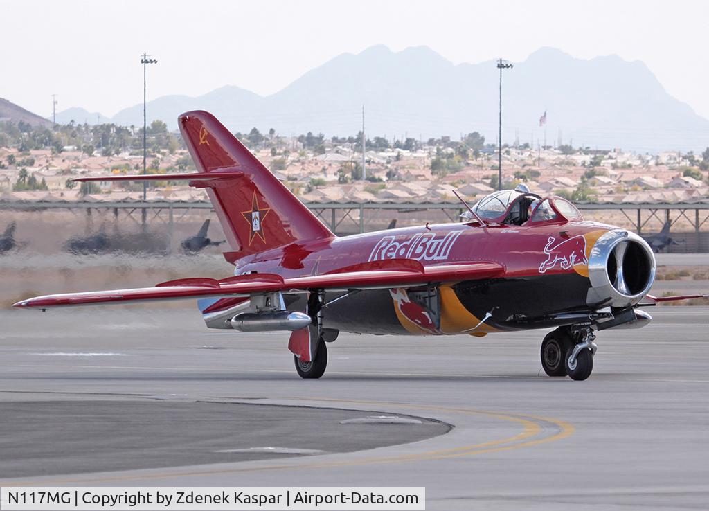 N117MG, 1964 PZL-Mielec Lim-5 (MiG-17F) C/N 1C1020, Las Vegas