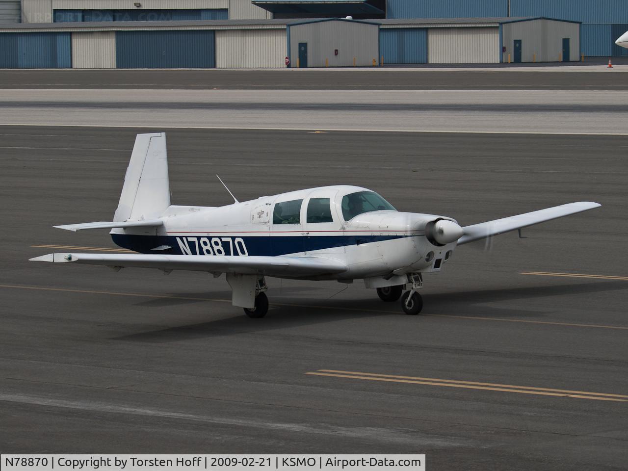 N78870, 1964 Mooney M20C Ranger C/N 2885, N78870 taxiing