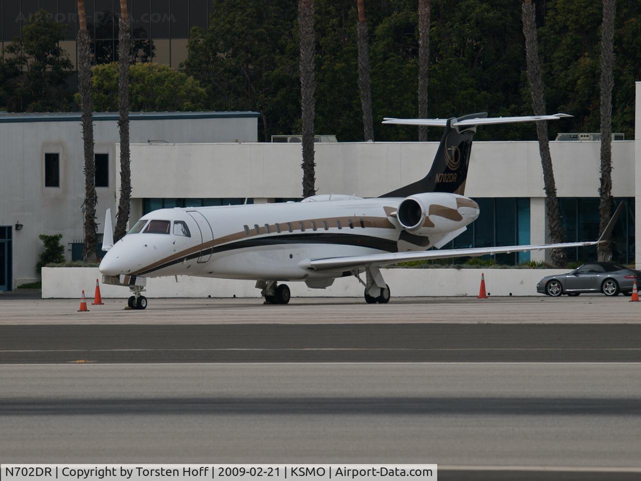 N702DR, 2005 Embraer EMB-135BJ Legacy C/N 14500925, N702DR parked at KSMO