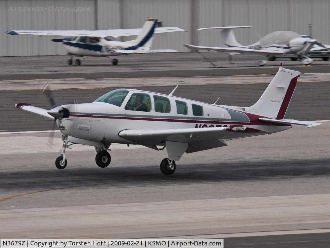 N3679Z, 1980 Beech A36 Bonanza 36 C/N E-1730, N3679Z arriving on RWY 21