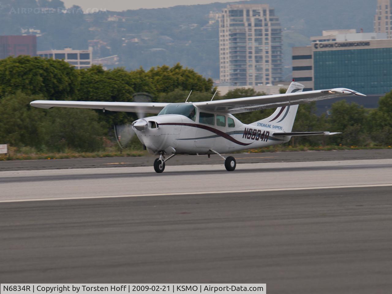 N6834R, 1966 Cessna T210G Turbo Centurion C/N T210-0234, N6834R departing from RWY 21