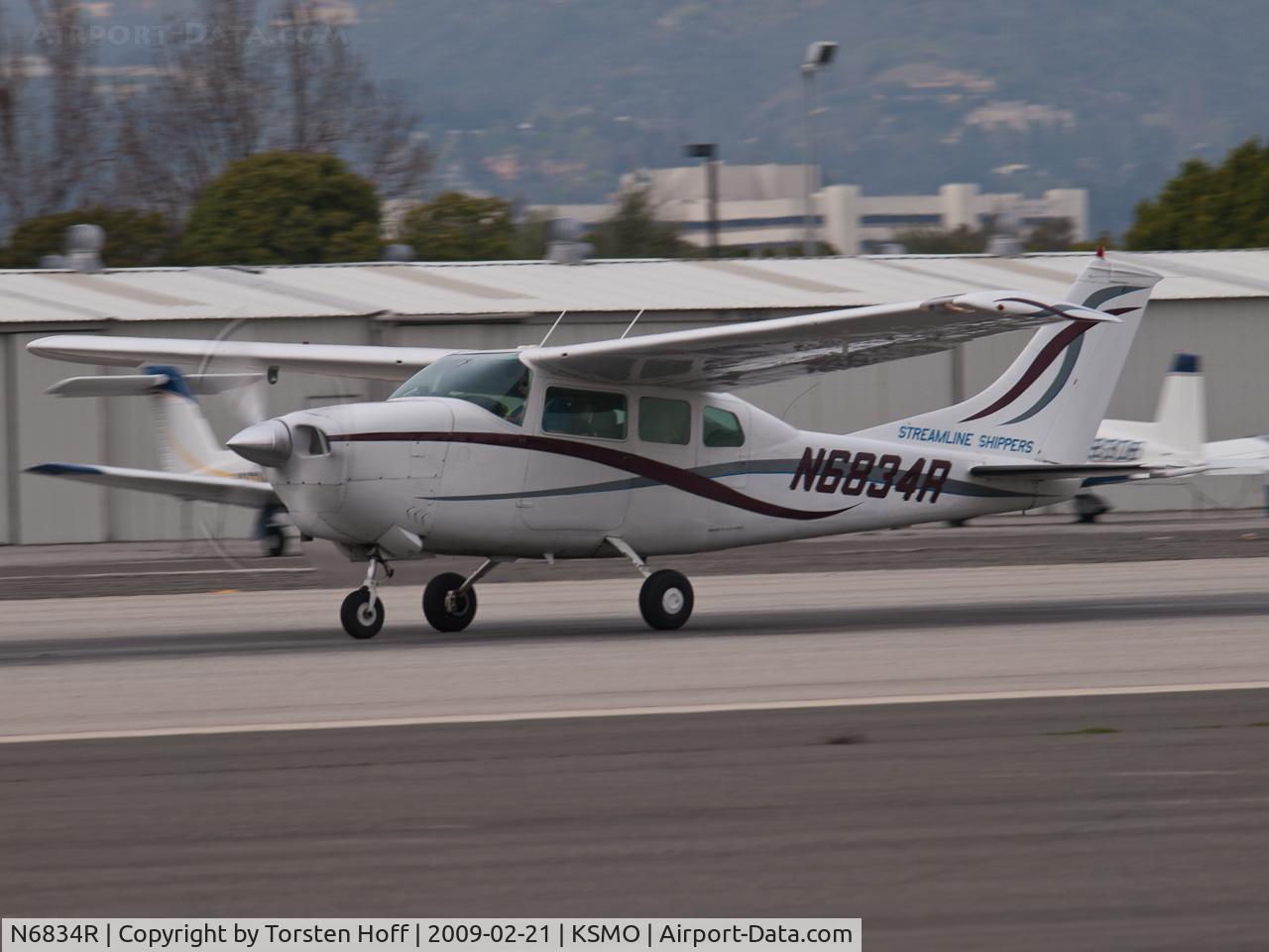 N6834R, 1966 Cessna T210G Turbo Centurion C/N T210-0234, N6834R departing from RWY 21