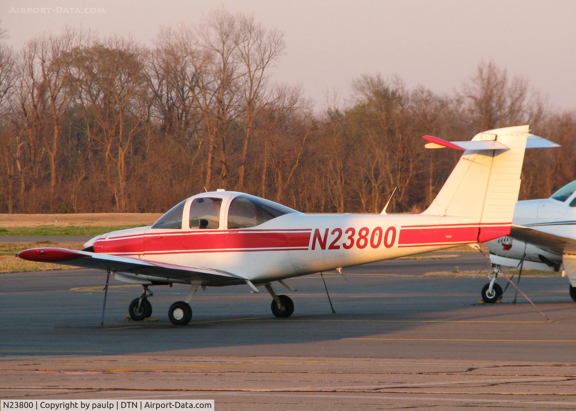 N23800, 1979 Piper PA-38-112 Tomahawk Tomahawk C/N 38-79A1055, Parked at Downtown Shreveport.