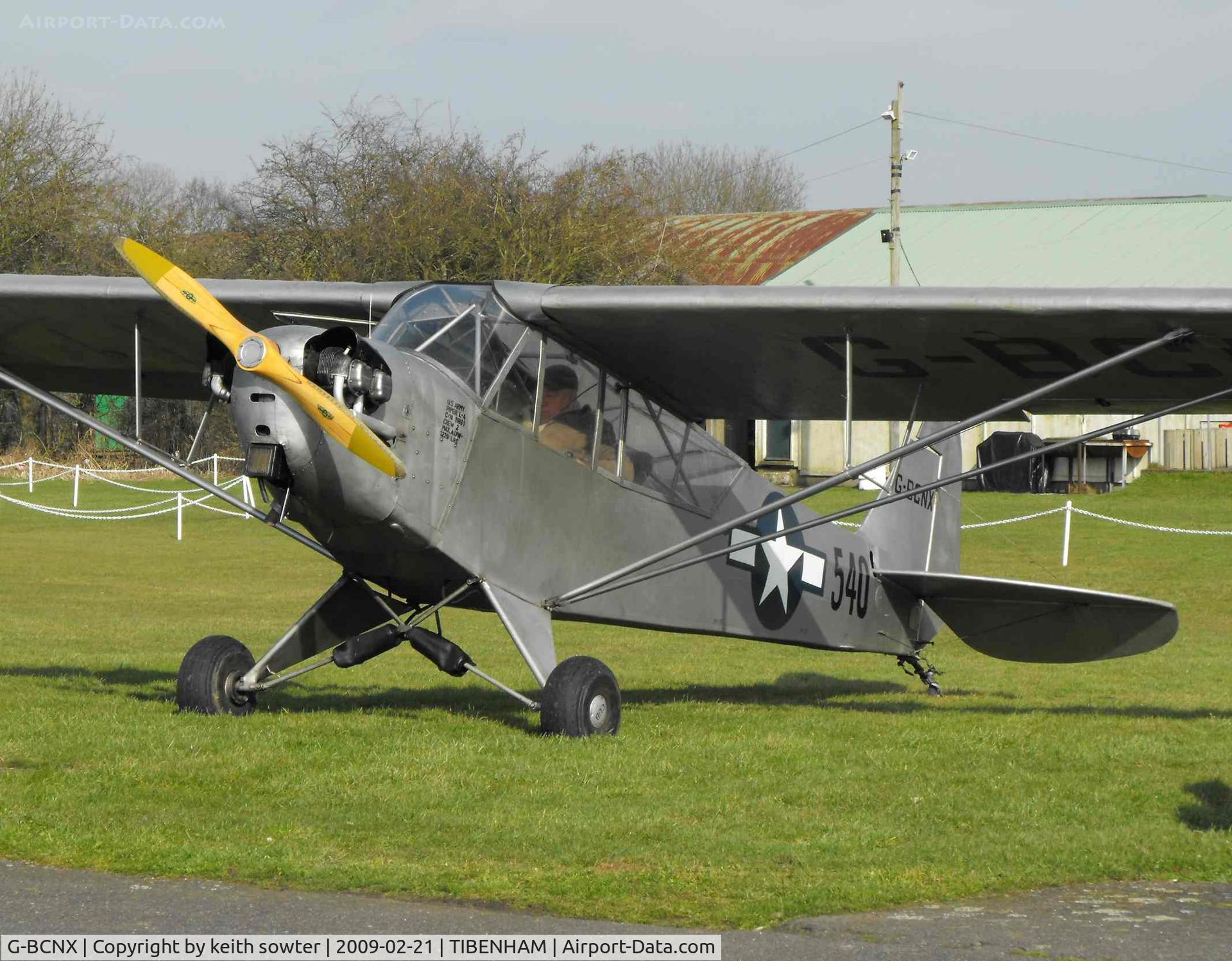 G-BCNX, 1944 Piper J3C-65 Cub Cub C/N 11831, Visitor